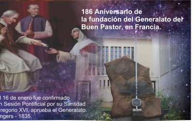 186 Aniversario de la fundación del Generalato del Buen Pastor, en Francia.