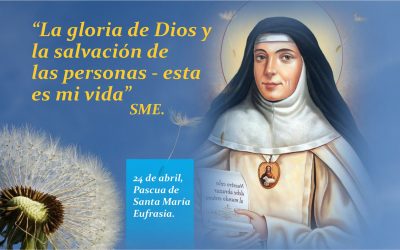 “La gloria de Dios y la salvación de las personas-esta es mi vida” SME.