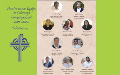 Nuevo Equipo de Liderazgo Congregacional 2021-2027