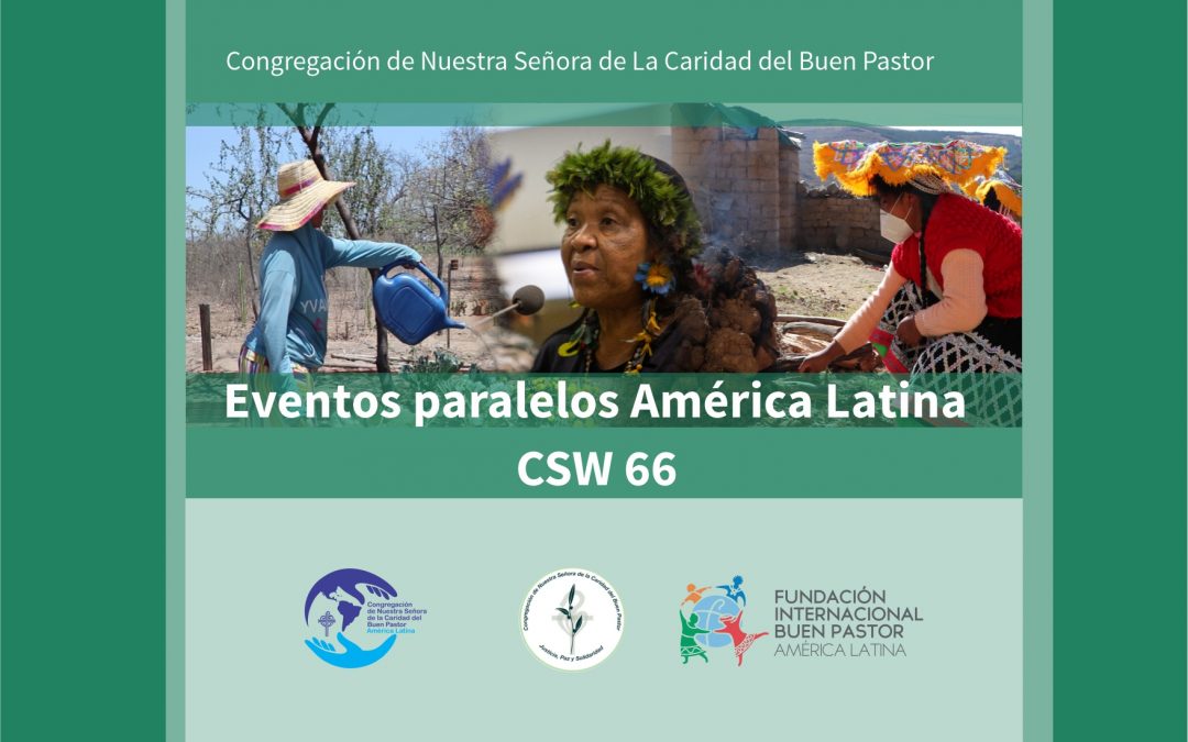 CSW 66, eventos paralelos América Latina, Congregación de Nuestra Señora de La Caridad del Buen Pastor- CNSCBP