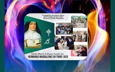 Las Hermanas Contemplativas del Buen Pastor, somos hijas de Santa María Eufrasia, fundadas un 11 de noviembre, en Tours en el año 1829.