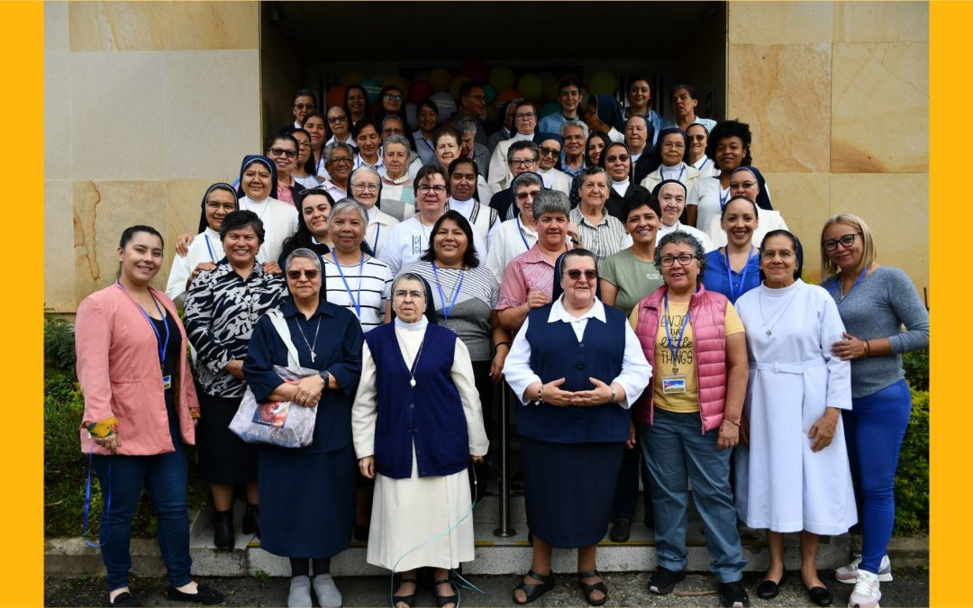 ¡Encuentro con las Hermanas Consejeras del Equipo de Liderazgo Congregacional en Colombia.