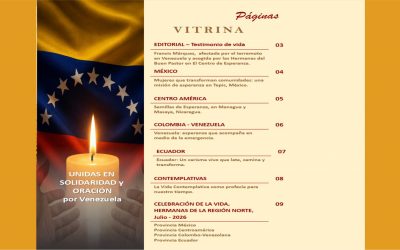Julio/2026-Boletín Región Norte de América Latina y el Caribe-Congregación de Nuestra Señora de la Caridad del Buen Pastor