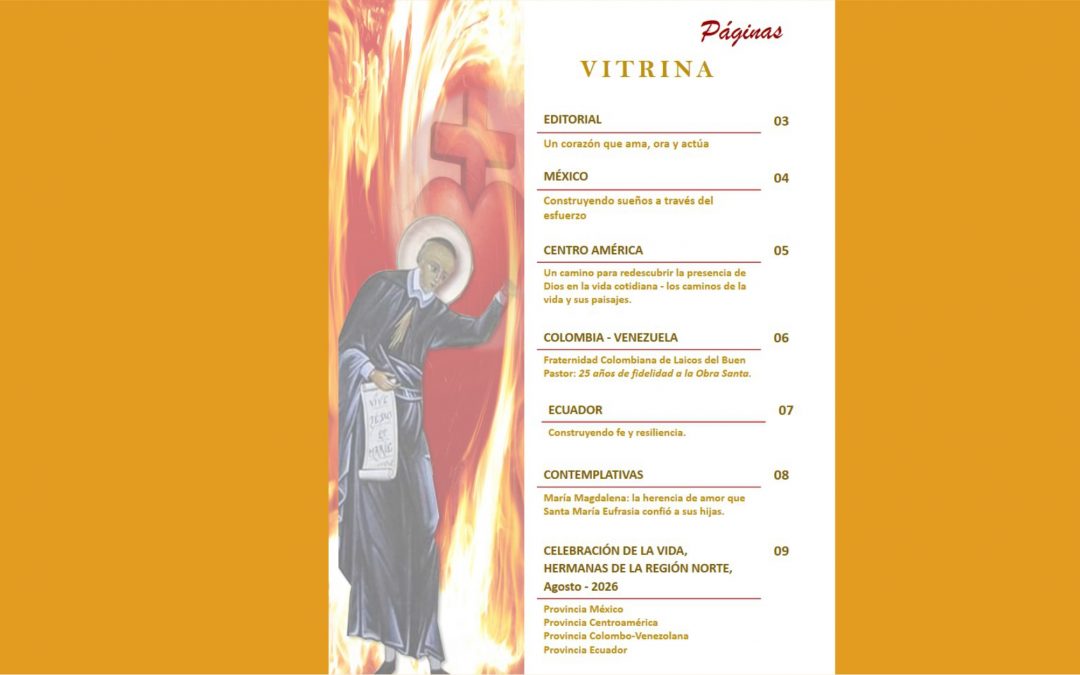 Boletín Región Norte- Agosto 2026-Congregación de Nuestra Señora de la Caridad del Buen Pastor